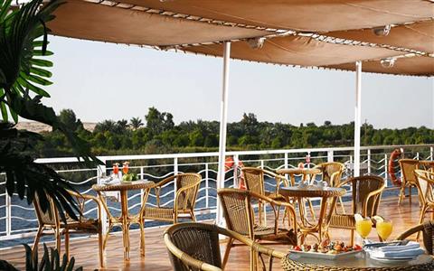 Jaz Jubilee cruzeiro pelo rio Nilo